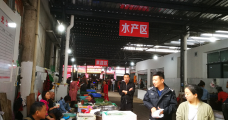 榮昌漁政開展對市場和涉漁餐館的檢查